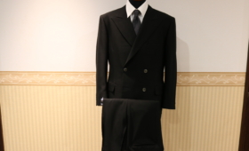 Wスーツ【ブラックフォーマル】